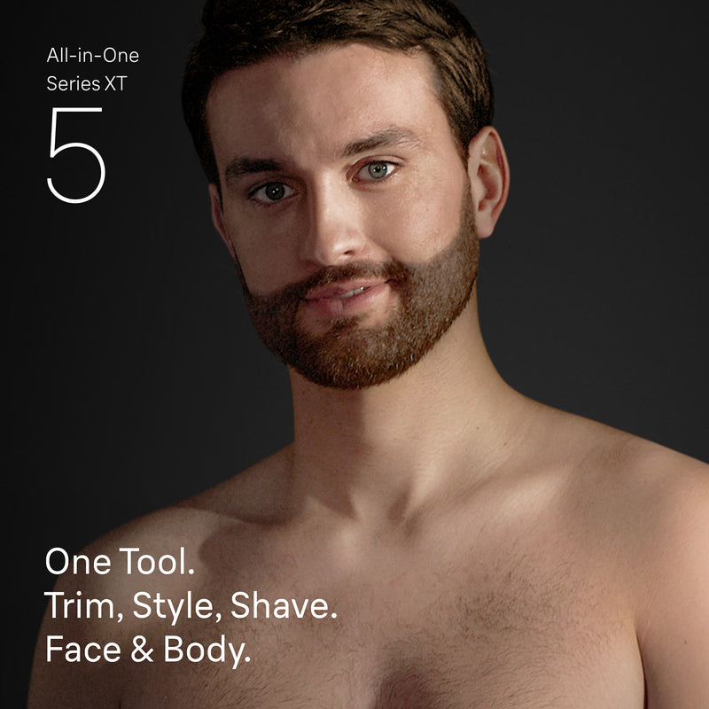 Braun XT5100 beard trimmer body shaver, imported from the UK