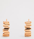 Suzanne Kalan small rose gold hoop earrings, UK version