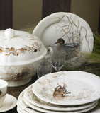 Assorted Wildlife Dessert Plate Set, 6 Pieces, 23cm Diameter