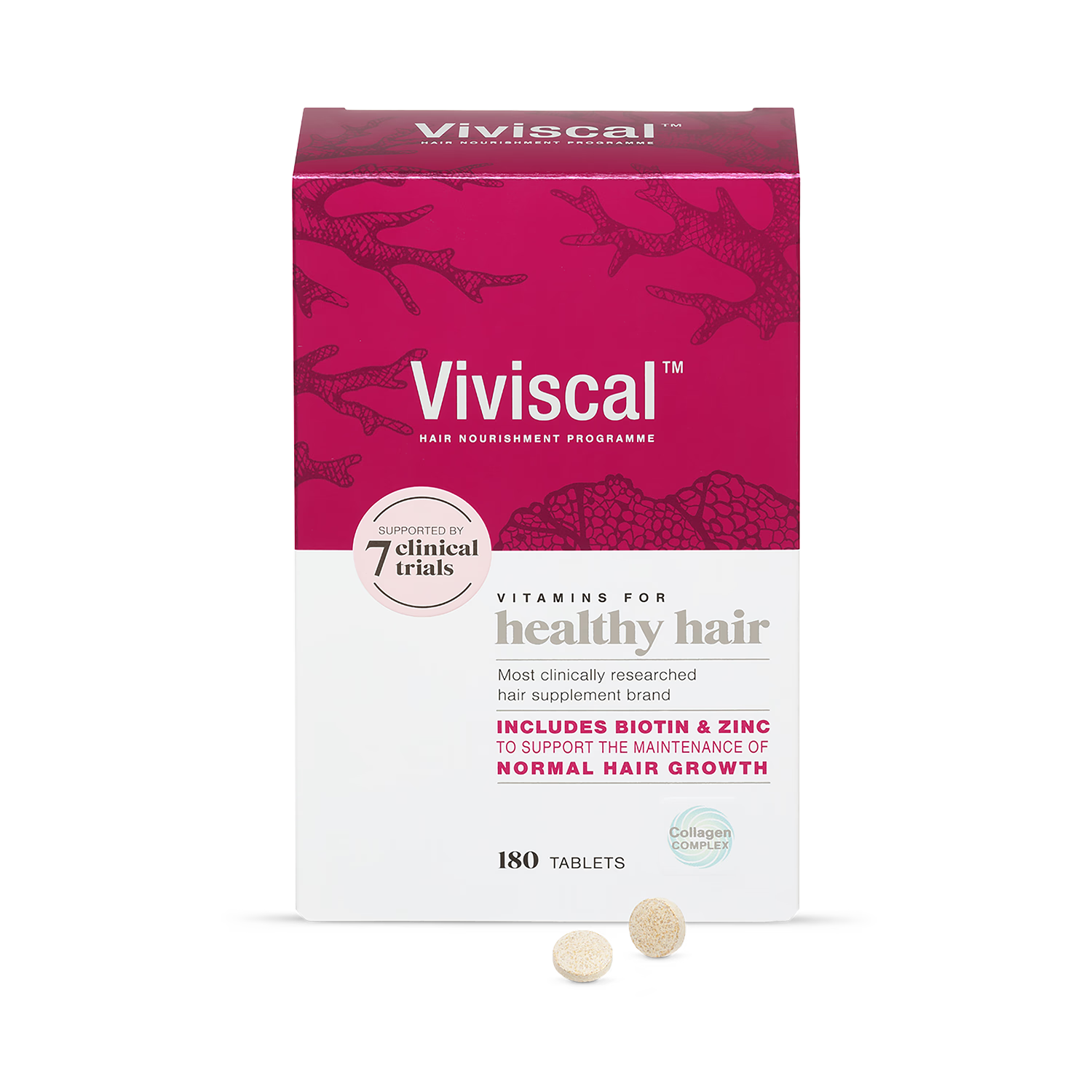 Viviscal Healthy Hair Vitamins 180 Tablets (British brand)