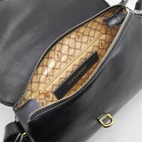 Tipperary black medium shoulder bag, UK version