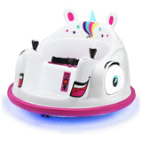 Xootz Unicorn Bumper Car ride-on toddler toy (British brand)