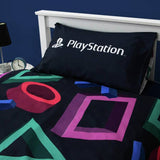 PlayStation single bedding set with logo print - British product