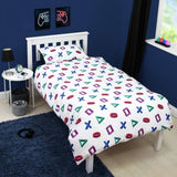 PlayStation single bedding set with logo print - British product