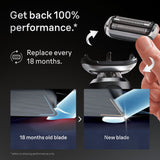 Braun Series 7 shaver head 74S, UK version