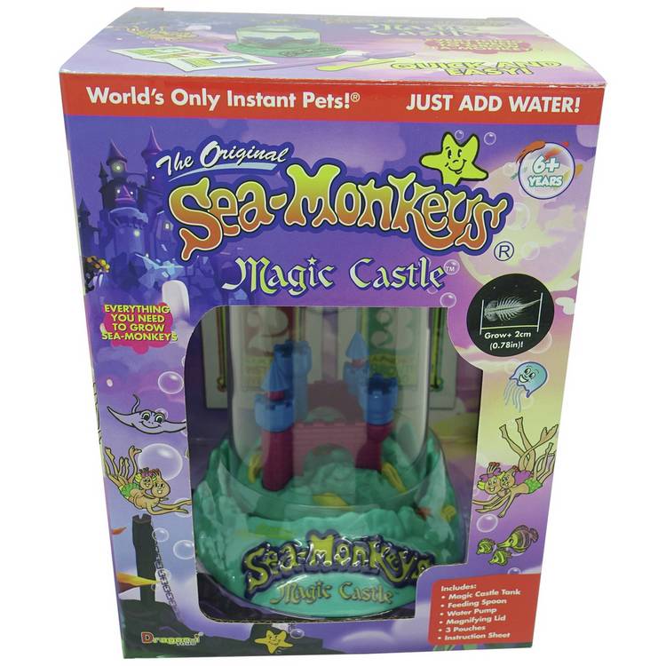Dragon Toys Sea Monkeys Magic Castle kit - British product