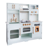 Chad Valley modern wooden kitchen playset, imported from the UK