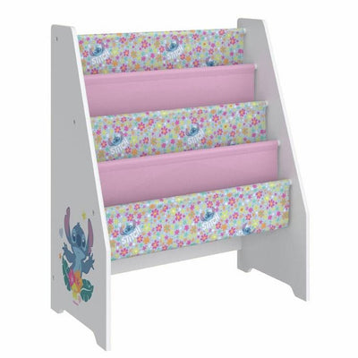 Argos Disney Stitch Storage Bookcase White and Pink Children's Storage Bookcase H71 W61 D30cm- Buy online at McGrocer