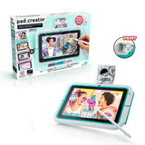 Pad Creator Instant Print Tablet with stylus pen and paper rolls - British product