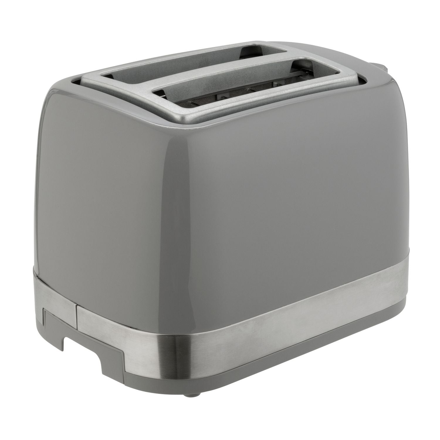 Cookworks grey plastic 2 slice toaster (British brand)