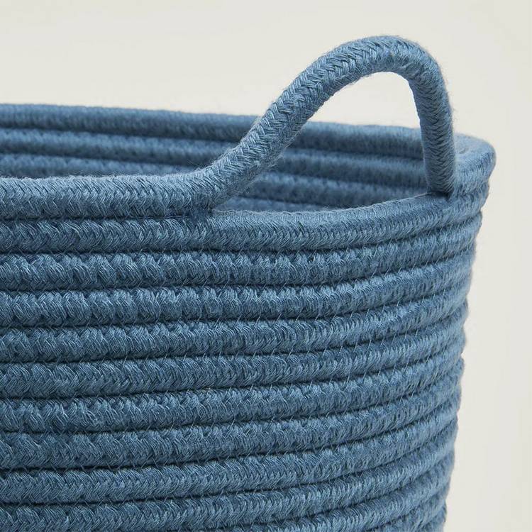 Great Little Trading Company rope storage basket galaxy blue 30cm, UK version