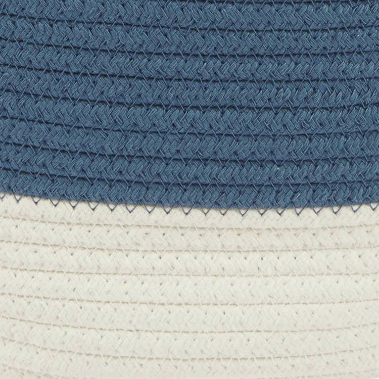 Great Little Trading Company rope storage basket galaxy blue 30cm, UK version