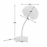 Habitat rechargeable LED table lamp sage green 34cm (British brand)