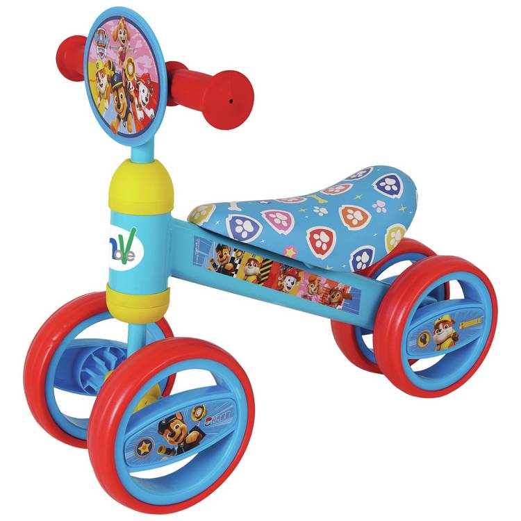 Paw Patrol deluxe bobble ride on toy for toddlers, UK version
