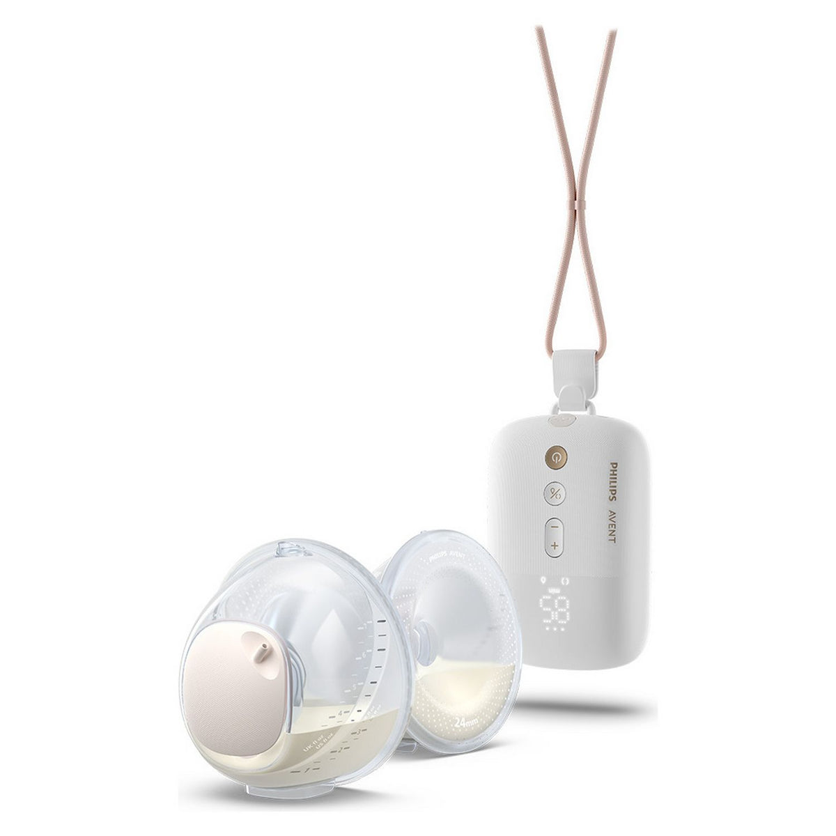 Philips Avent double hands-free electric breast pump, imported from the UK