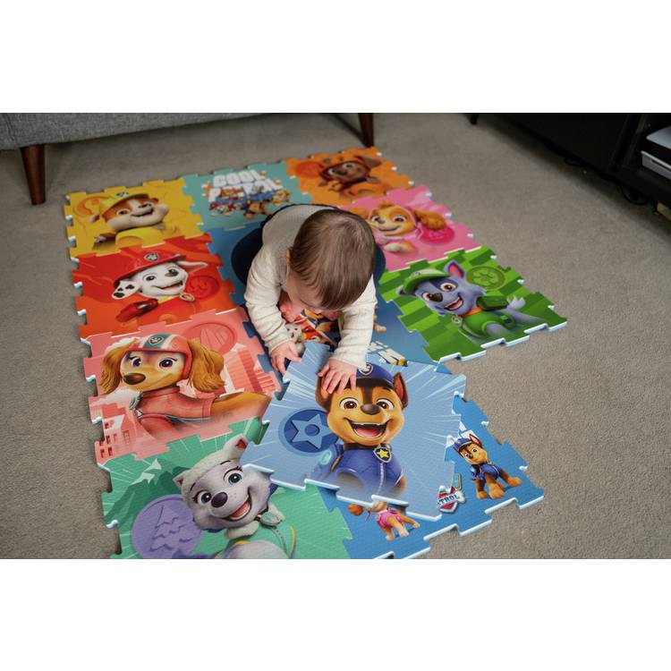 Paw Patrol 12-piece EVA foam play mat (British brand)