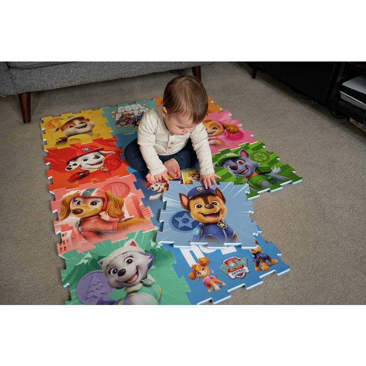 Paw Patrol 12-piece EVA foam play mat (British brand)