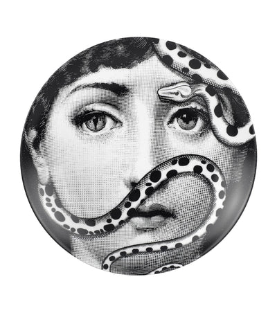 Harrods Fornasetti Tema e Variazioni No. 383 Wall Plate 26cm- Buy online at McGrocer