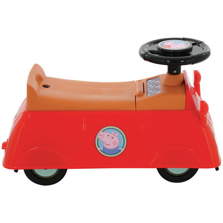Peppa Pig ride-on toy car red 29cm, imported from the UK