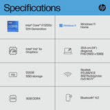 HP 14s laptop 14 inch, UK version