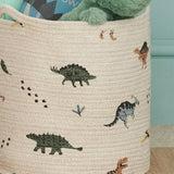 Great Little Trading Company rope basket dinosaur, imported from the UK