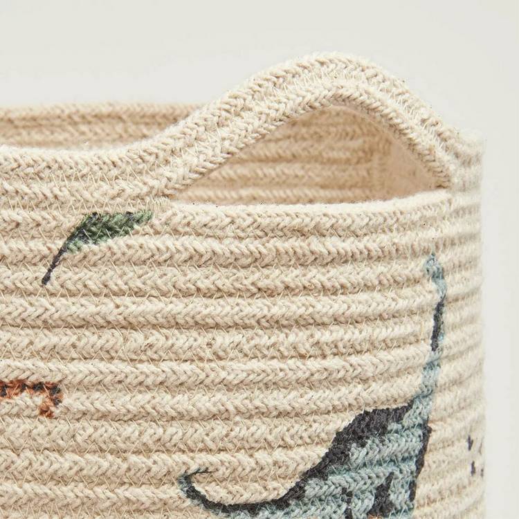Great Little Trading Company rope basket dinosaur, imported from the UK
