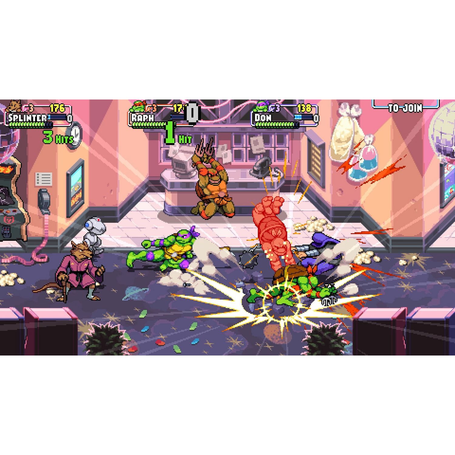 TMNT Shredder's Revenge PS5 game disc, imported from the UK