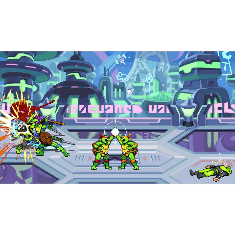 TMNT Shredder's Revenge PS5 game disc, imported from the UK