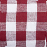 Habitat gingham cushion 50x30cm berry, imported from the UK