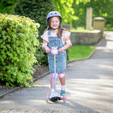 Evo unicorn three-wheel scooter purple - British brand