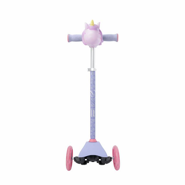 Evo unicorn three-wheel scooter purple - British brand