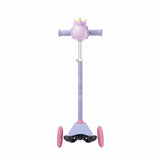 Evo unicorn three-wheel scooter purple - British brand