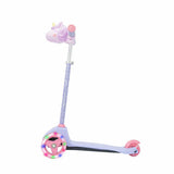 Evo unicorn three-wheel scooter purple - British brand