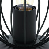 EGLO Newtown steel table lamp black - British product