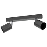 EGLO Reciso-E 2 light spotlight bar black steel (British brand)