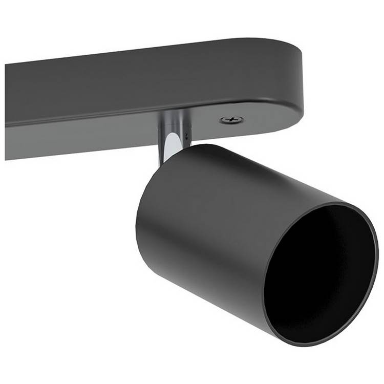 EGLO Reciso-E 2 light spotlight bar black steel (British brand)