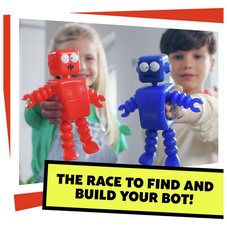 Tomy Hide and Squeak Robots game - British product