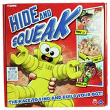 Tomy Hide and Squeak Robots game - British product