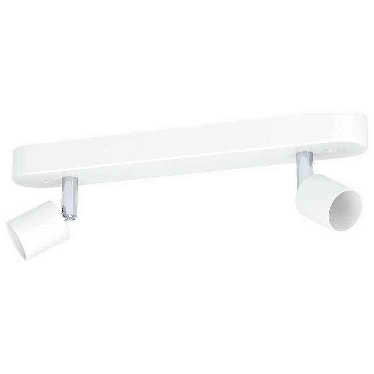 EGLO Stecci-E white spotlight bar 7.5cm drop - British product
