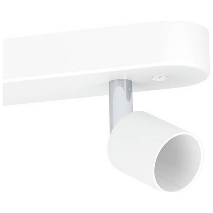 EGLO Stecci-E white spotlight bar 7.5cm drop - British product