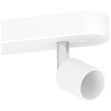 EGLO Stecci-E white spotlight bar 7.5cm drop - British product