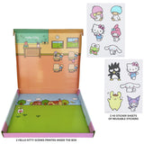 Hello Kitty large art colouring set with sheets and notepad - British product