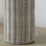 Pacific Anika rattan bottle lamp grey - British brand