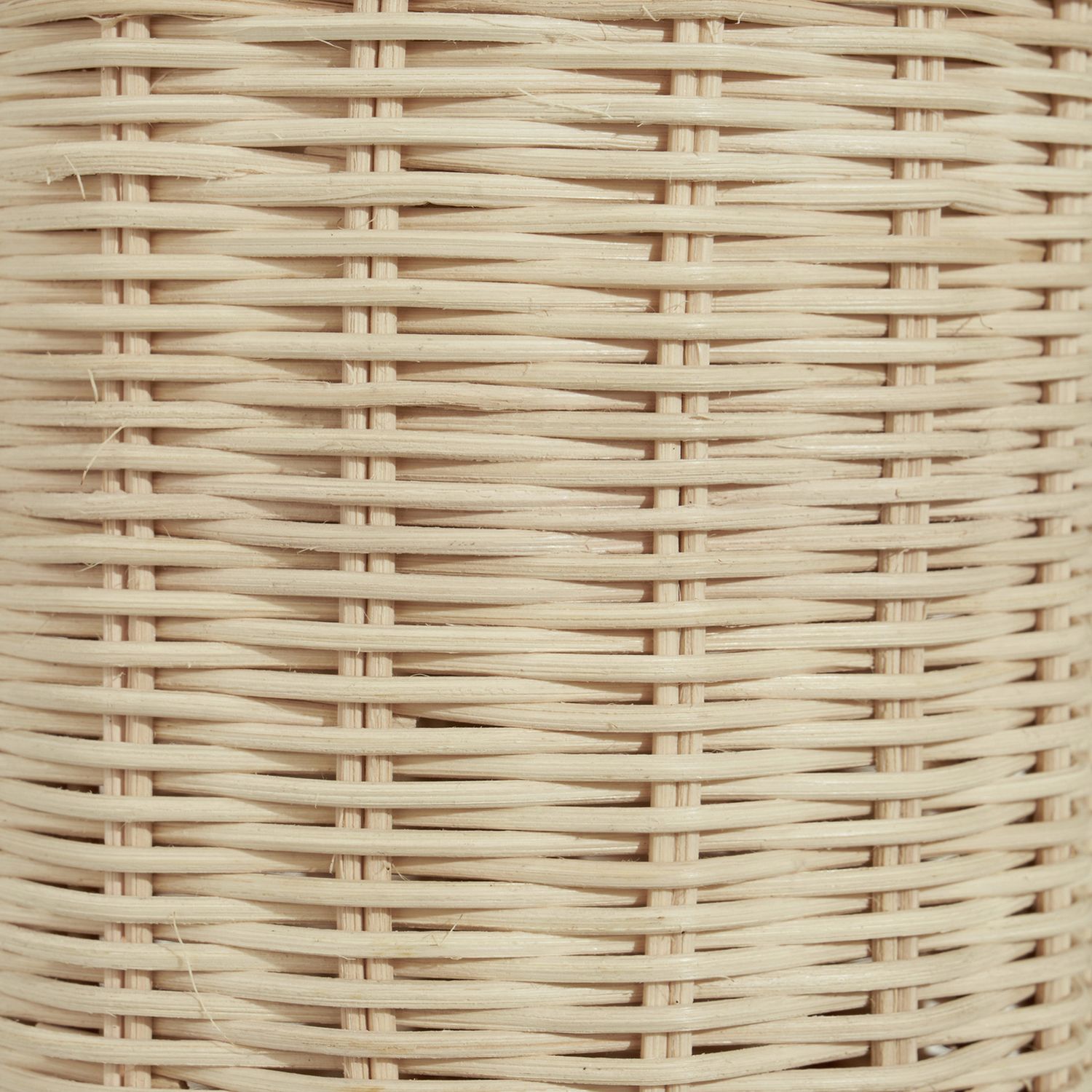 Pacific Anika Rattan Bottle Table Lamp - Natural & White