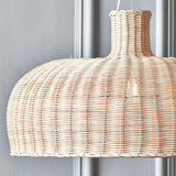 Pacific Caswell rattan pendant light natural, imported from the UK
