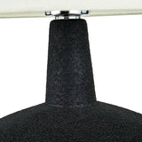 Pacific ceramic table lamp black white wood effect H43cm, UK version