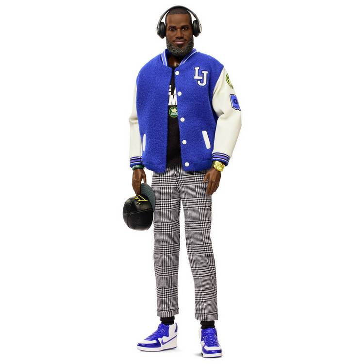 Barbie Kenbassadors LeBron James doll 33cm, imported from the UK