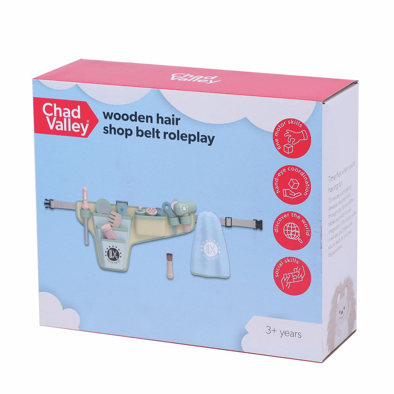 Chad Valley barber roleplay playset with tools, UK version
