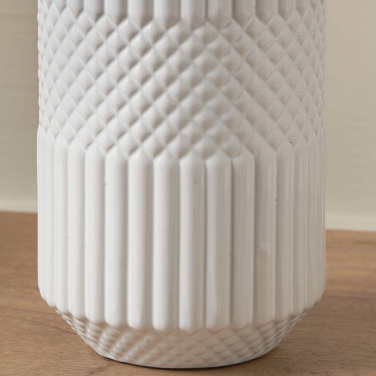 Pacific Meribel table lamp white ceramic - British product