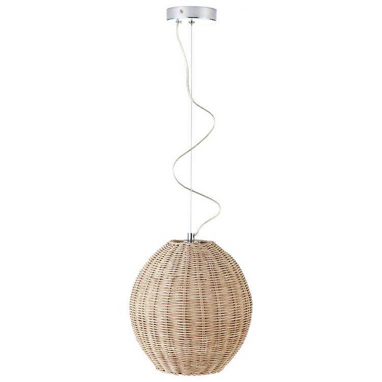 Pacific Raffles rattan pendant light large natural, imported from the UK